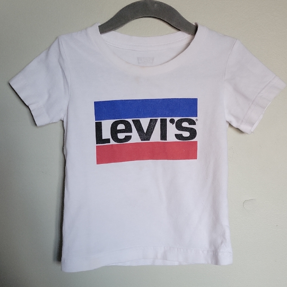 Levi's Kids White T-Shirt with Logo